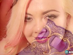 항문, 크고 아름다운 여자, 큰 엉덩이, 큰 가슴, 금발의, 오랄섹스, 사정 샷, 핸드잡