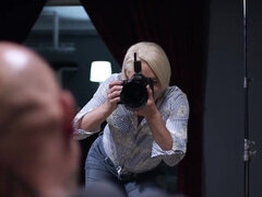 Grosse titten, Blondine, Blasen, Hundestellung, Hardcore, Hd, Taboo, Titten