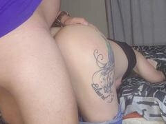 Ideal vulva close-up with some tight pussy fucking and a creampie