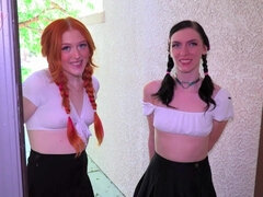 Teeny Taboo featuring Celestina Blooms's college girl movie