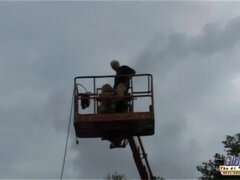 Barry and Aneta: Outdoor Encounter with Blonde's Deepthroat