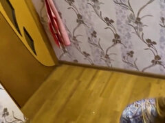 Step-mom & Real Duo Mummy Family Therapy: POV blowjob, pussy and ass in real family therapy