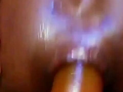 Enthousiasteling, Anaal, Zwart, Seksspeelgoed, Gapende, Homo, Masturbatie, Alleen