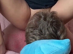 Pussy Licking Slave Has No Choice but to Worship Her