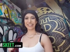 Penelope Woods' sweet ass and perky tits drive Ike Diezel wild as she rides him like a pro