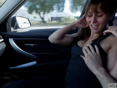 Amerikansk, Bikini, Bil, Fod fetish, Kæreste, Slikning, Naturlige bryster, Realitet