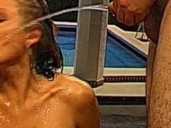 Stor kuk, Bukkake, Sperma i munnen, Gangbang, Dusch