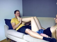 Blondynka, Czeski, Stopy, Fetysz, Fetysz stóp, Hd, Rzeczywistość