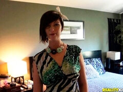 Analny, Brunetka, Styl na pieska, Podwójna penetracja, Hardcore, Chudy, Nastolatki, Cycki