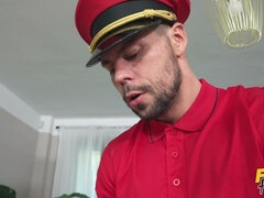 Fake Hostel - Sneaky Room Service 2 - Angelo Godshack