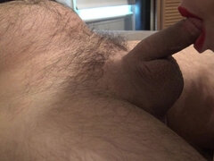 Avsugning, Brunett, Par, Sperma i munnen, Hemmagjord, Milf, Mamma, Tabu