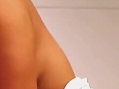 Blondinka, Pete, Spodnje perilo, Milf, Piercing, Muco, Jahanje, Trojček