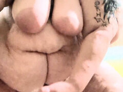 Amatéri, Bbw, Tvrdé kecy, Žena, Masturbácia, Dospelé, Nahé, Sólo