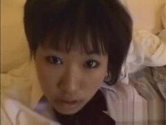 Asiatica, Pompino, Giapponese, Ragazza, Terzetto, Tette