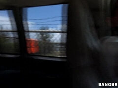 Amateur, Blonde, Sucer une bite, Bus, Tir de sperme, Faciale, Branlette thaïlandaise, Hd