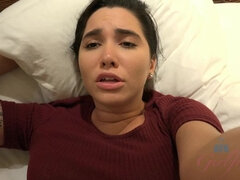 Culo, Tette grandi, Pompino, Lavoro di piedi, Fidanzata, Lingerie, Punto di vista pov, Figa