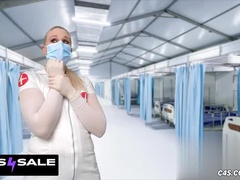 Huge Tits Growth Fantasy: Giantess Nurse Transformation in 4K