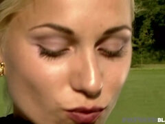 Private Black - Sylvia Sun Butt Banged By Big Black Cock On A Golf Court! - Public