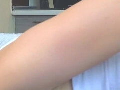 素人, 陵辱, 小柄, オマンコ, ガリガリ, 靴下, 一人, ウェブカメラ