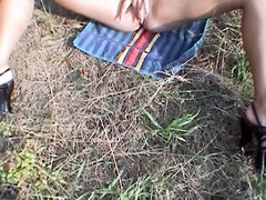 素人, フェラチオ, イく瞬間, ドイツ人, 手コキする, 淫乱熟女, アウトドア, オマンコ