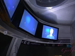 Amatoriale, Bagno, Sporco, Fidanzata, Jeans, Mutandine, Punto di vista pov, Figa
