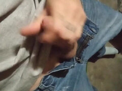 아마추어, 핸드잡, 수음, 야외의, 혼자