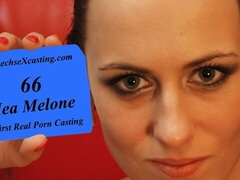 Czech Sex Casting featuring Mea Melone's straight hair trailer