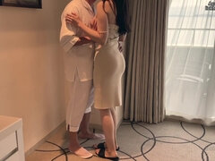 Asiatique, Brunette brune, Chinoise, Hard, Talons, Lingerie, Jarretelles, Nénés