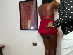 Bdsm, Černé, Pár, Dominace, Femdom, Ponížení, Milenka, Seřezání