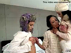 Anális szex, Európai, Leszbikus, Hármas