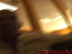 Grosser schwanz, Schwarz, Blasen, Schwanz, Hd, Interrassisch, Natürlichen titten, Realität