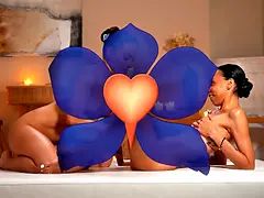 Massage bedrooms violeta grey and Lexi Dona sexy brazilian and Small Tits czech stunner romantic sapphic sex