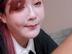 Asiatisk, Vacker, Stor stjärt, Stora tuttar, Avsugning, Orgie