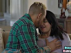 Bigass nanny cockriding her boss