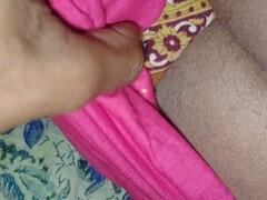 Pooja gets pounded on the work desk