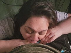 Grosse bite, Sucer une bite, Doigter, Orgasme, Petite femme, Chatte, Jarretelles, Suçant