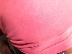 Amatör, Stor kuk, Svart, Avsugning, Creampie