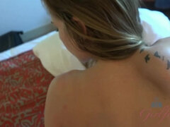 Amateur, Blonde, Sucer une bite, Branlette thaïlandaise, Branlette thaïlandaise, Petite femme, Chatte, Rasée