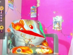 Anal, Clitóris avantajado, Consolo, Fêmea, Solo chão, Esguichando, Meias finas, Câmera de web webcam