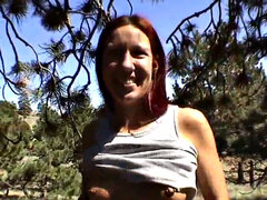 Morena, Fetiche, Óleo, Ao ar livre cartaz de rua outdoor, Baixinhoa, Provocar, Adolescente, Tetas