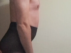 Anal, Dildo, Grekisk, Hemmagjord, Strumpbyxor, Solo