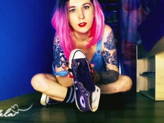 Tvrdé kecy, Fetiš, Fetiš nôh, Homemade, Ponožky