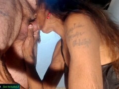 Lupita's wild ride - from pussy to mouth and cum galore