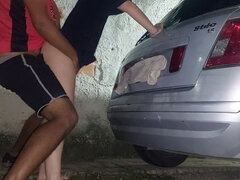 Amateur, Cul, Gros cul, Grosse bite, Sucer une bite, Brunette brune, Couple, Public