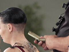 Amador amadora, Europeu, Fetiche, Cabelo curto, Tatuagem