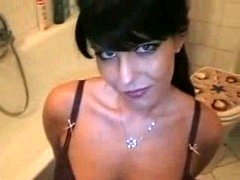 Sexy Floozy Drinks Milk