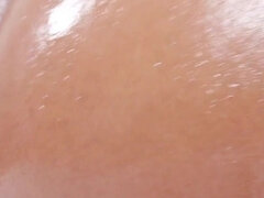 18 jahre, Afrikanisch, Leie, Grosser arsch, Blasen, Paar, Fussjob, Muschi