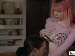 アナル, デカパイ, イマラチオ, レディボーイ, コキ, シーメール