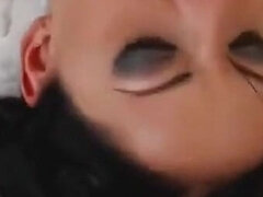 Love Triangle with a Horny Girl with Small Tits and Brown Hair Getting Both Holes Filled by a Huge Cock