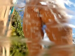 Amatorka, Dojrzałe, Na wolnym powietrzu, Prysznic, Solo